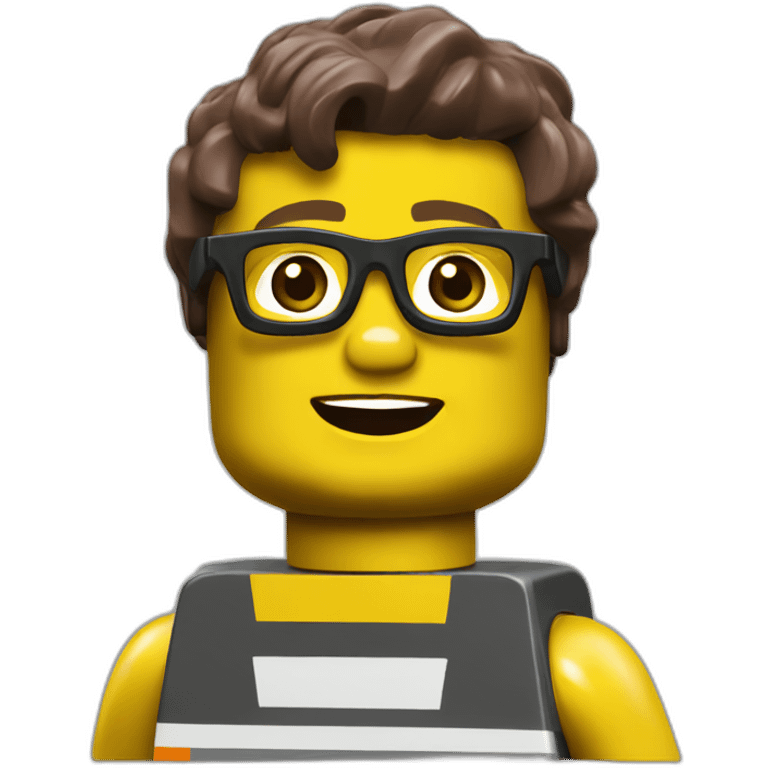 Lego toy emoji