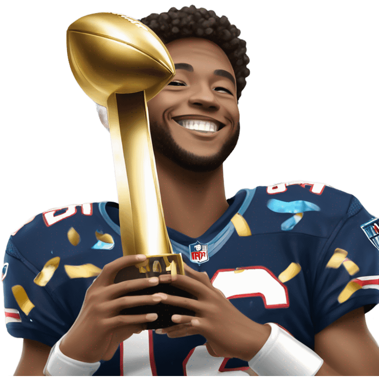 Jayden Daniels winning Super Bowl  emoji