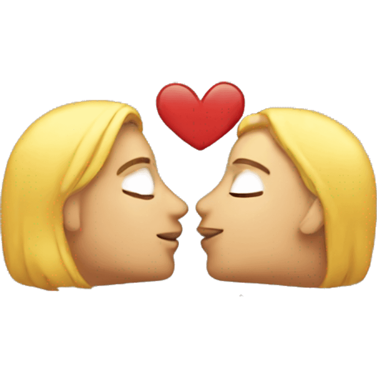 Kissing emoji emoji