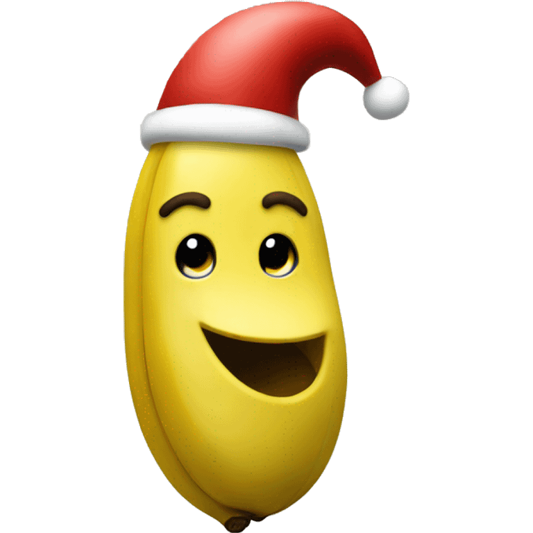 Banana santa emoji