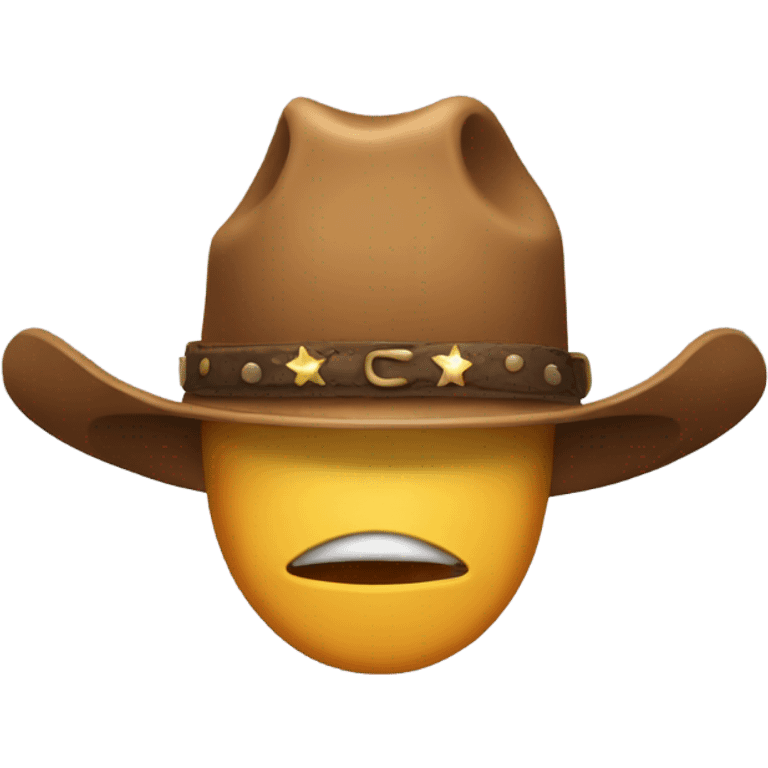 drool cowboy hat emoji