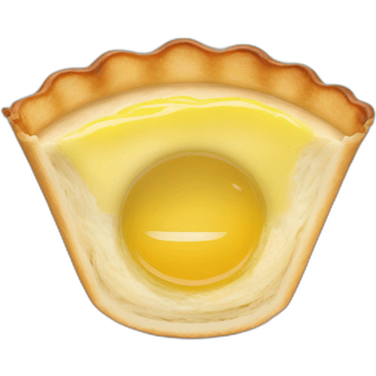 cantonese egg tart emoji