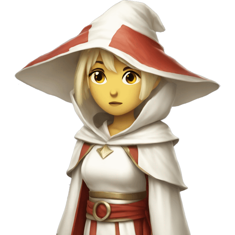 Annoyed girl white mage emoji