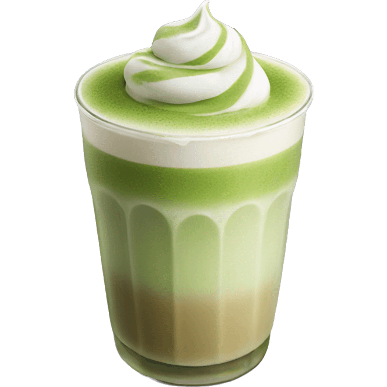 matcha latte iced emoji