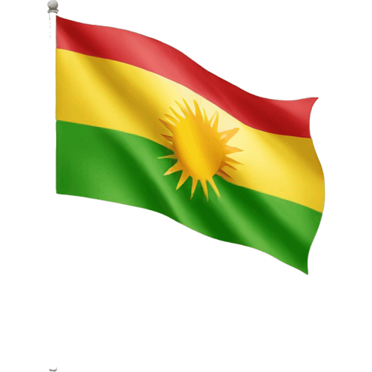 Kurdistan flag emoji