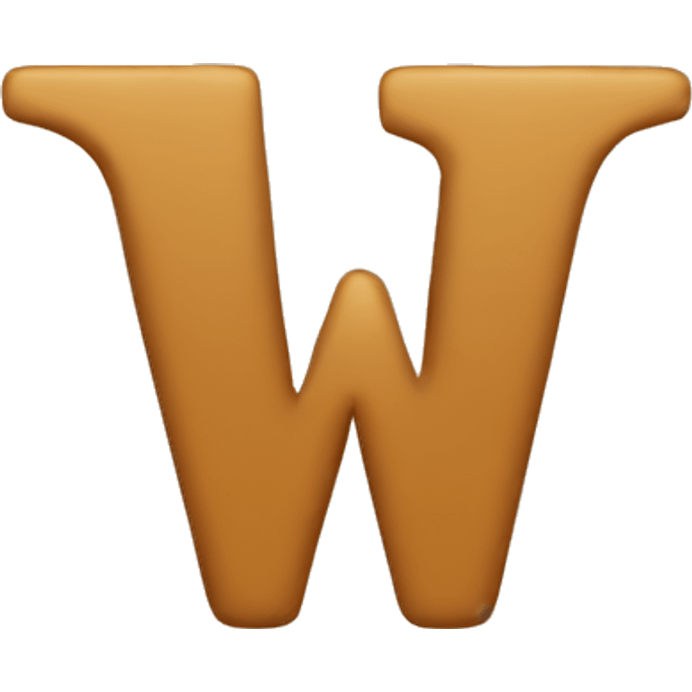 Letter W emoji