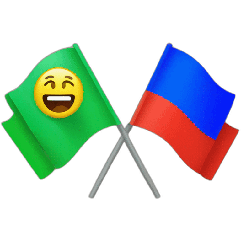 zelenskyy and flag of russia emoji