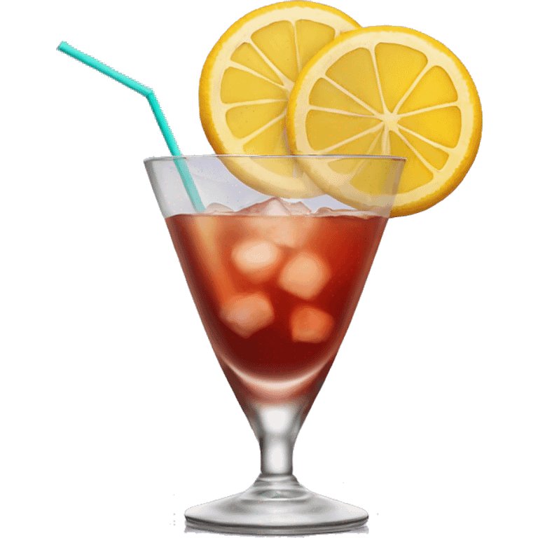 Happy hour cocktail emoji