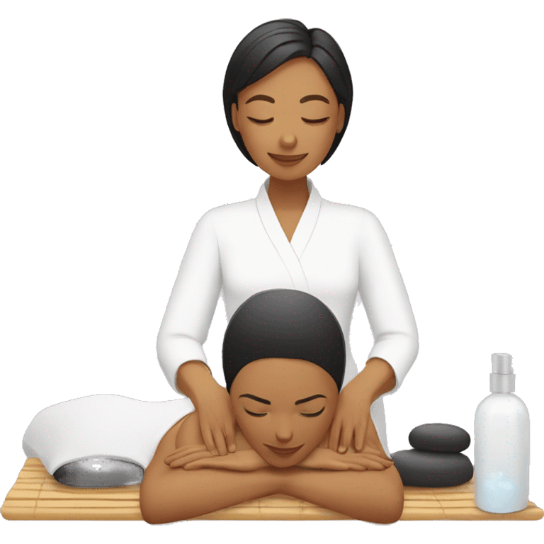 Spa wellness massage  emoji