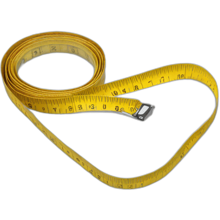 Tape measure emoji