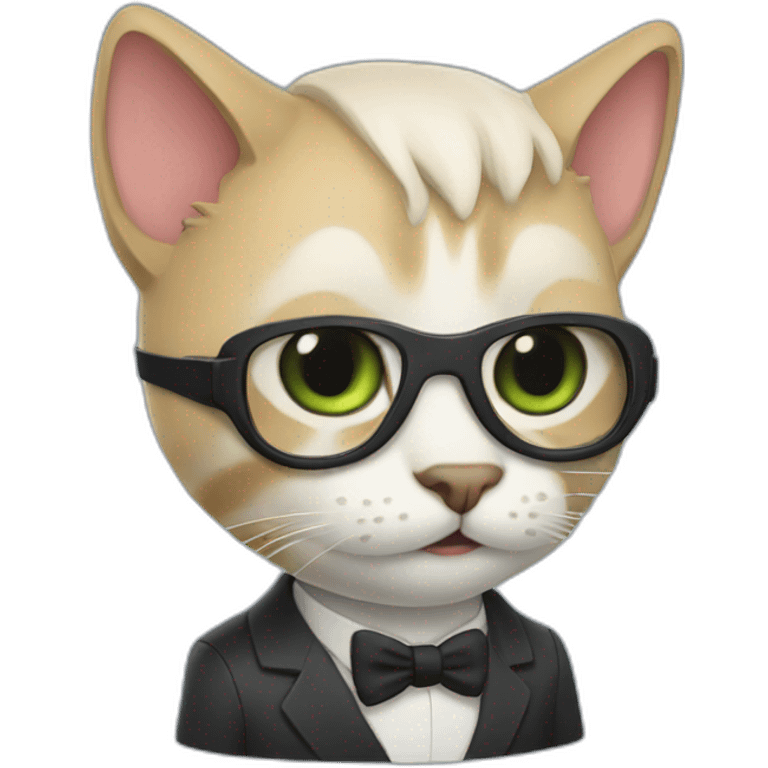 Cat agent emoji