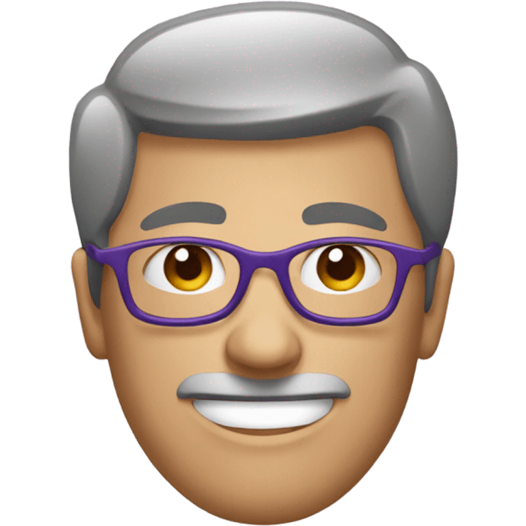 Newspaper in purple emoji