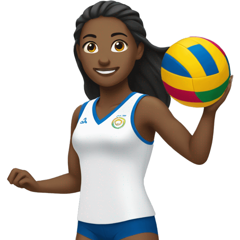 summer olympics girl volleyball emoji