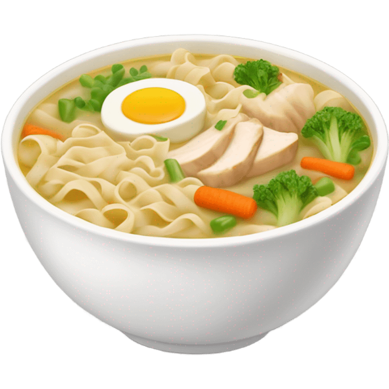 chicken noodles emoji