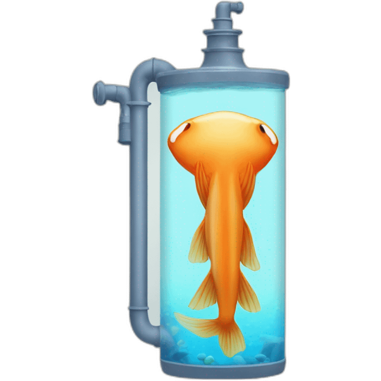 Aquarium siphon emoji