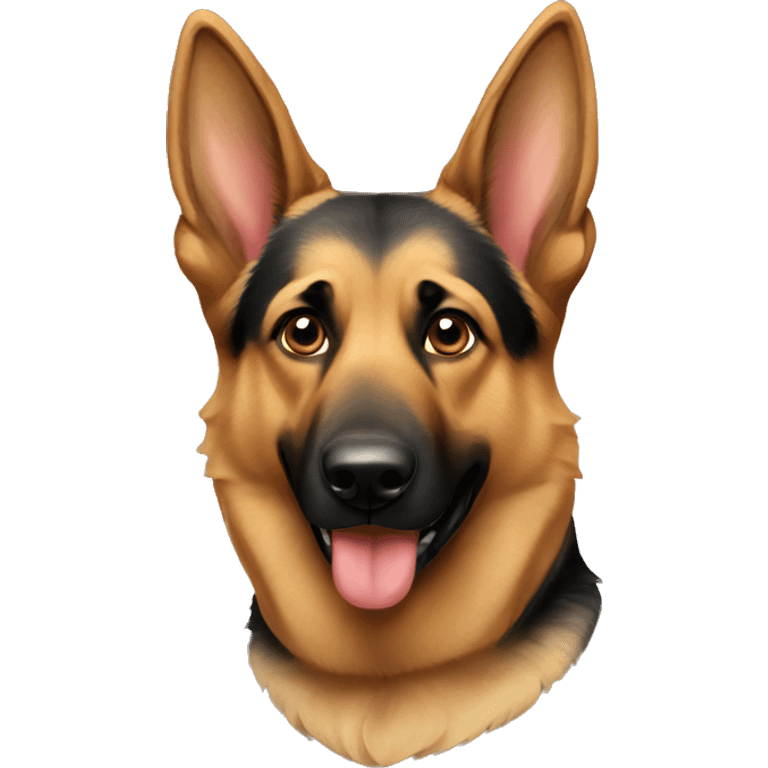 German Shepard  emoji