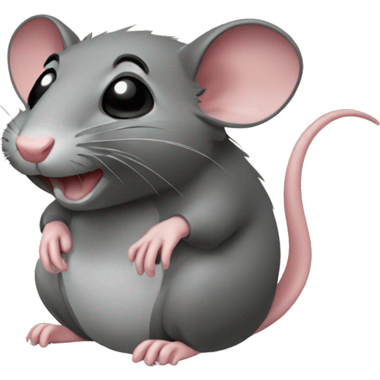 rat that’s a dj emoji