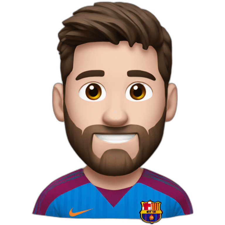 Messi en Inter de miami emoji