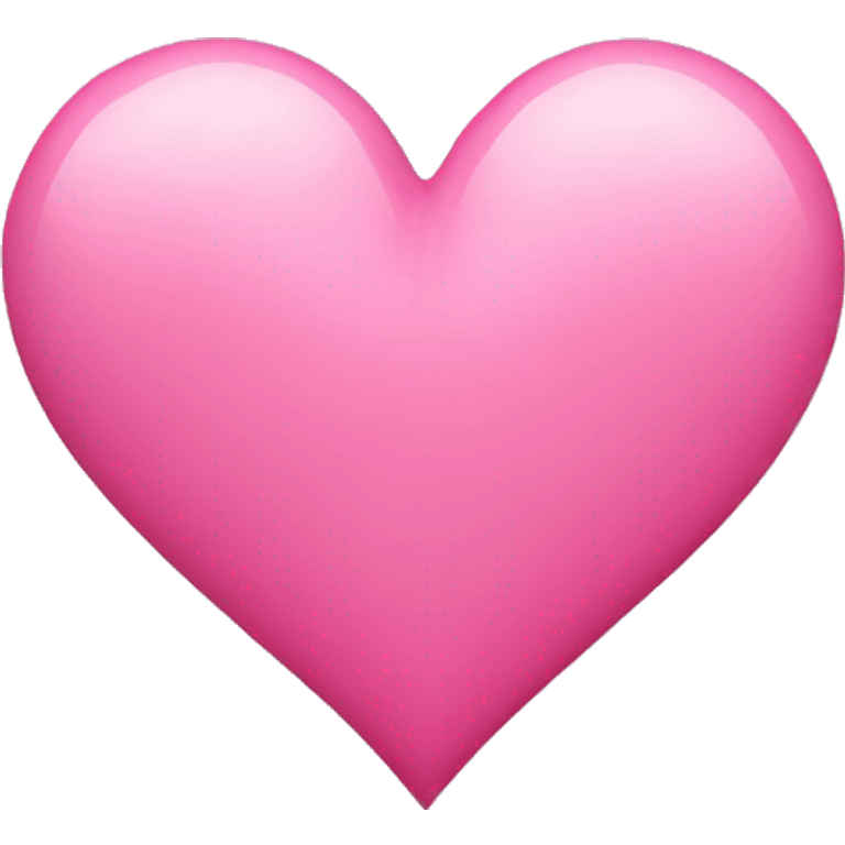 Pink heart  emoji