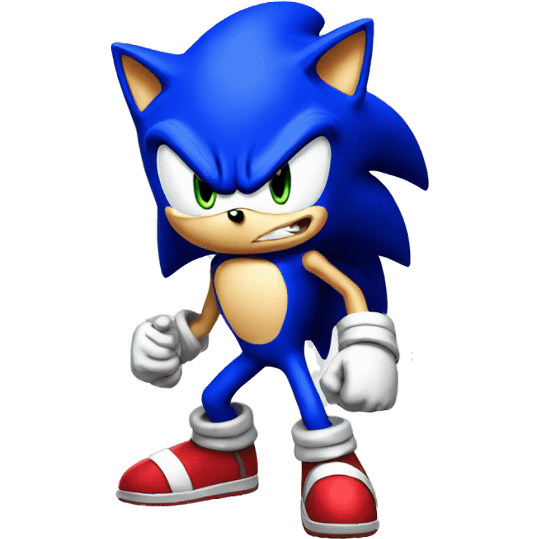 Angry Sonic emoji