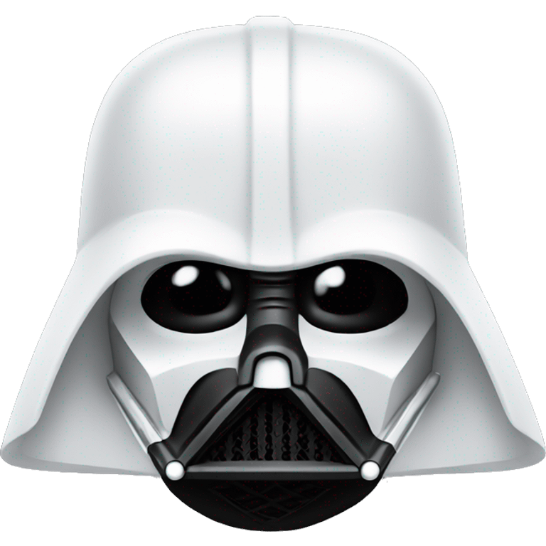 White Darth Vader  emoji