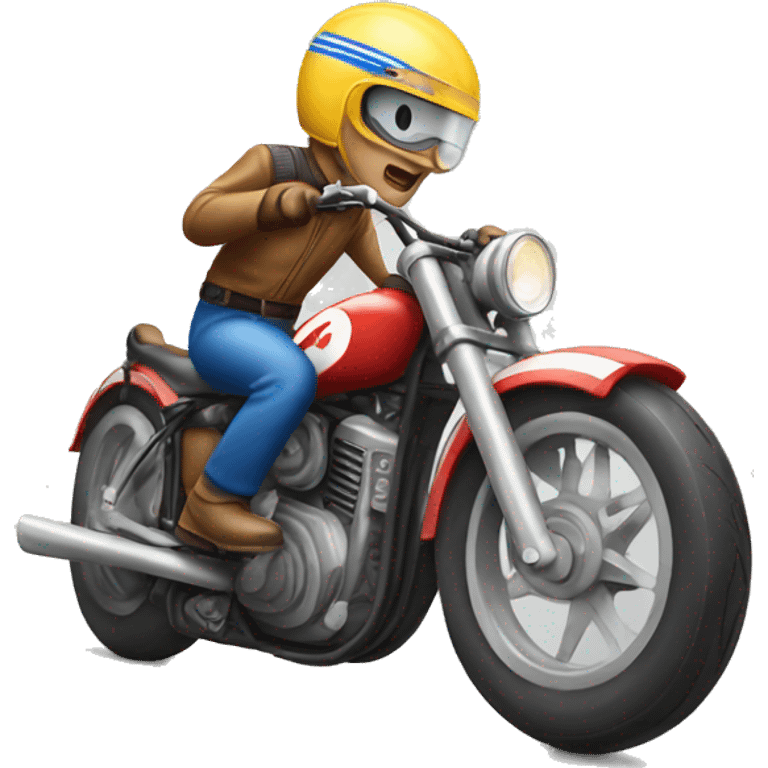 speedway motorcycle emoji