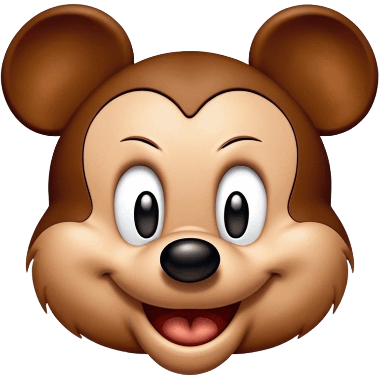 Mickey mouse angry emoji