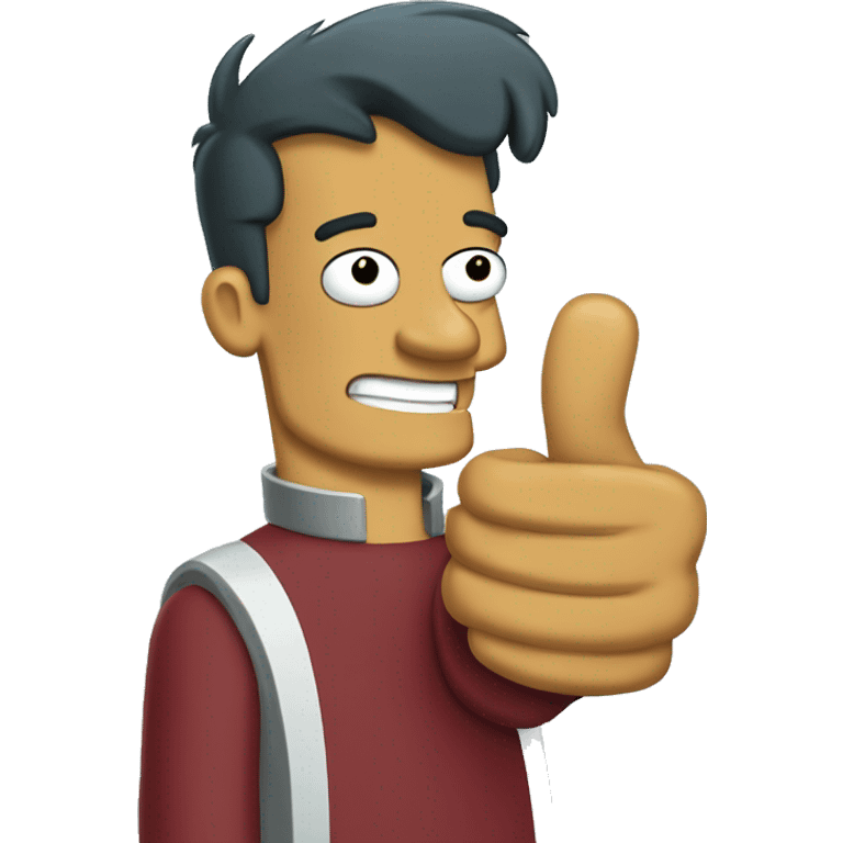 futurama thumbs up emoji