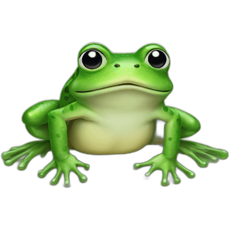 grren frog sheesh4 emoji