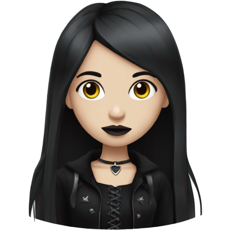 Goth girl  emoji