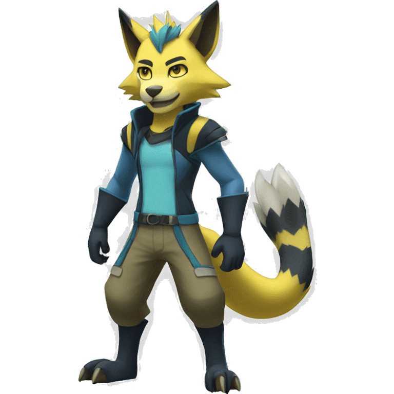 Zeraora full body emoji