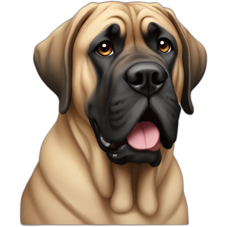 english mastiff emoji