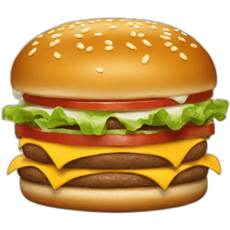 Burger king emoji