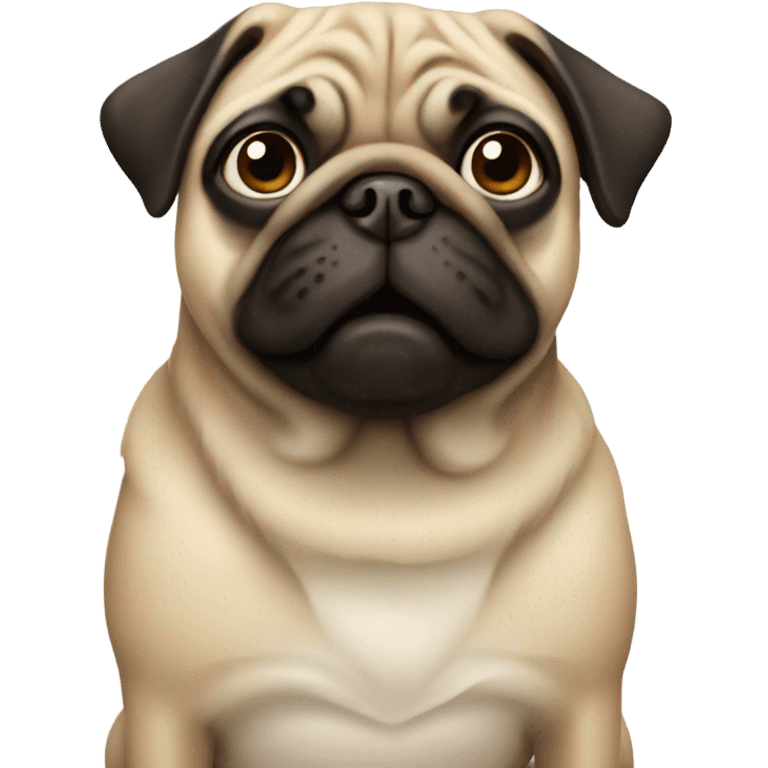 Pug emoji