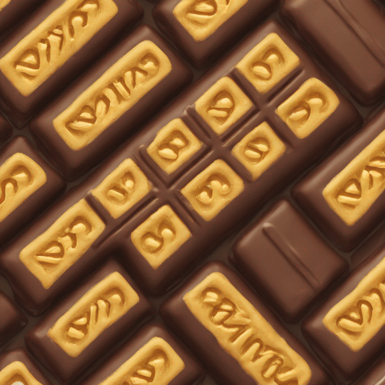 twix chocolate bar emoji