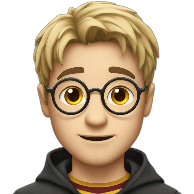 Harry potter with scar emoji