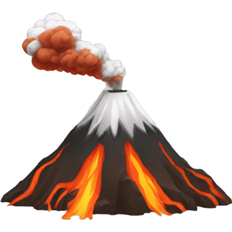 Volcano jumper emoji