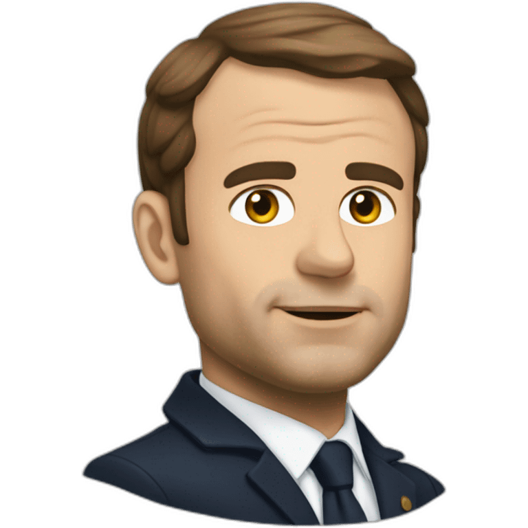 Macron qui dort  emoji