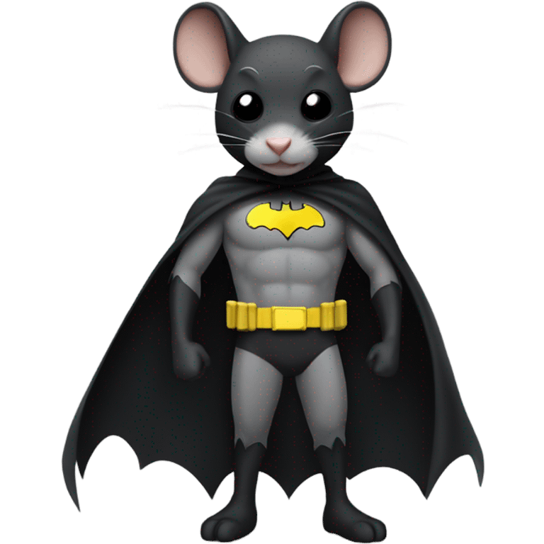 rat batman  emoji