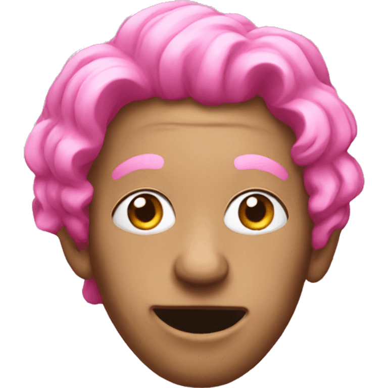 Pink fool emoji