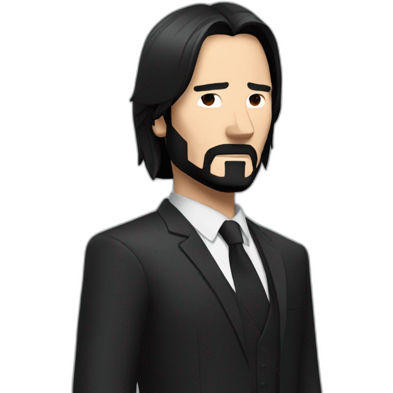 John wick in ironman suit emoji