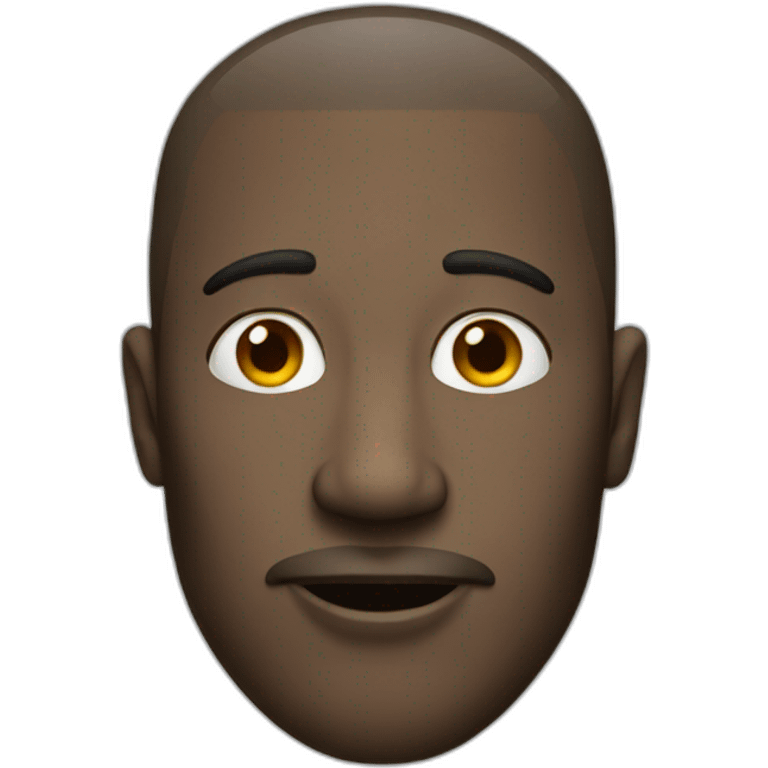 white guy with big nose emoji