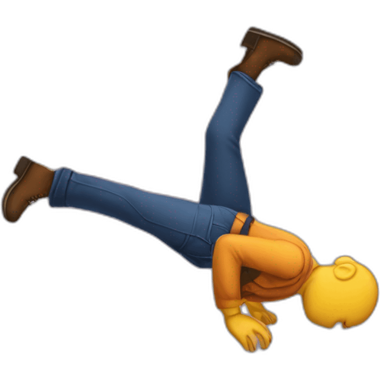 fall down emoji