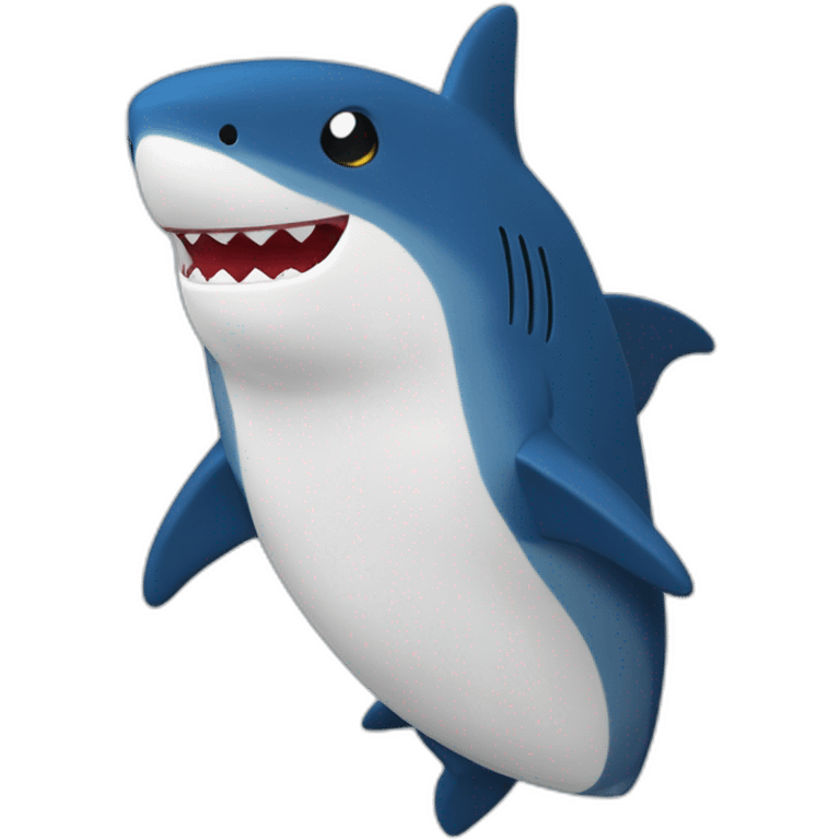 IKEA Blåhaj shark plushie emoji