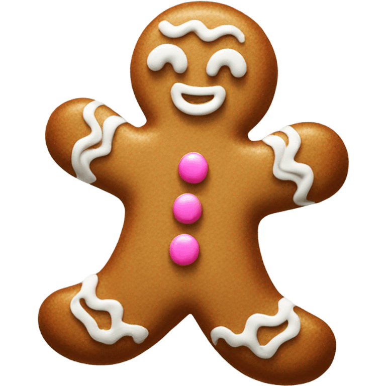 Generic gingerbread man emoji