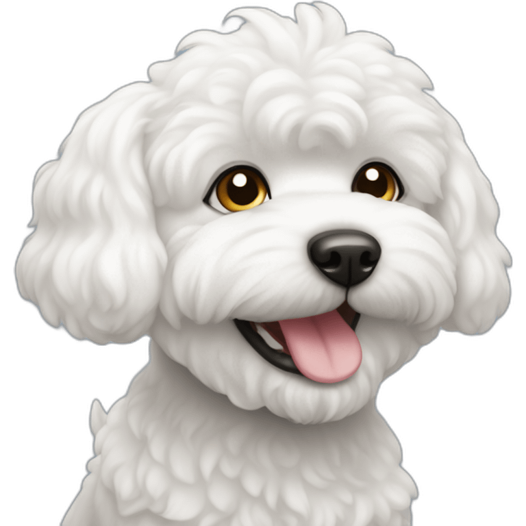 bichon dog emoji