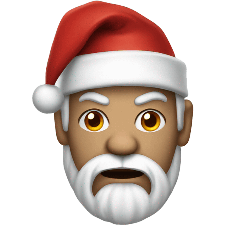 evil santa emoji