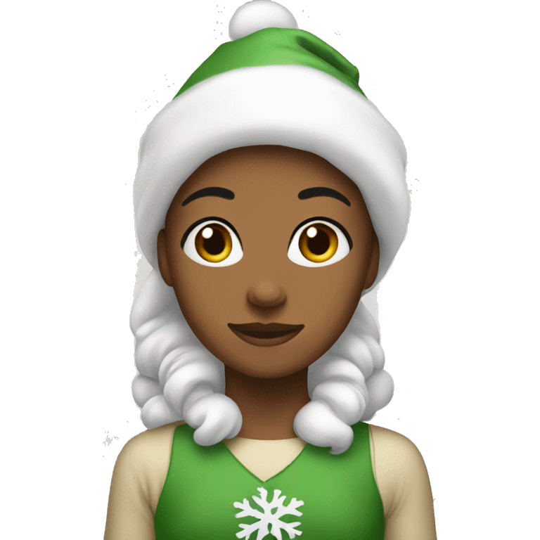 clean girl christmas emoji