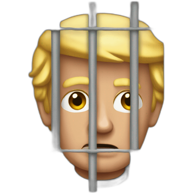 trump-in-jail-cell emoji