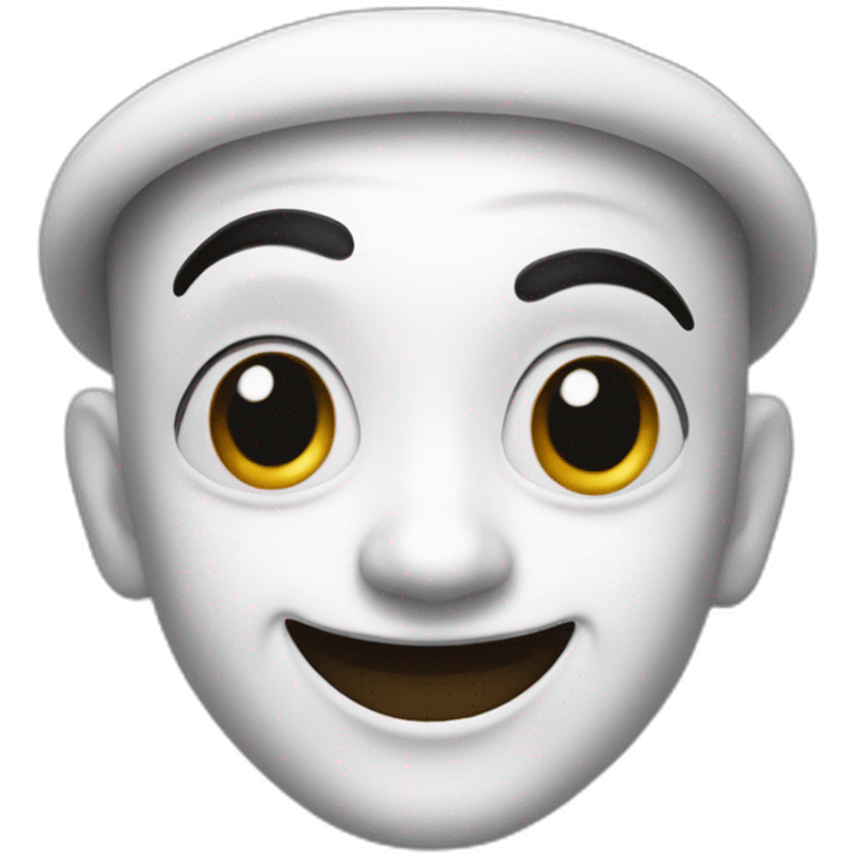 mime sourire malicieux emoji